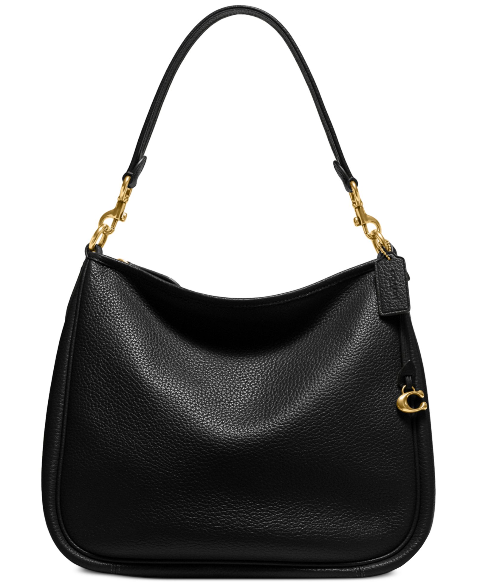 Cary Medium Soft Pebble Leather Shoulder Bag