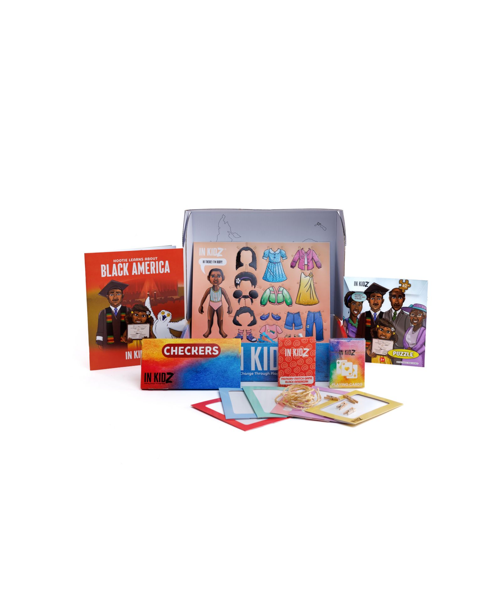 Образовательный набор игрушек In KidZ America Black History Culture