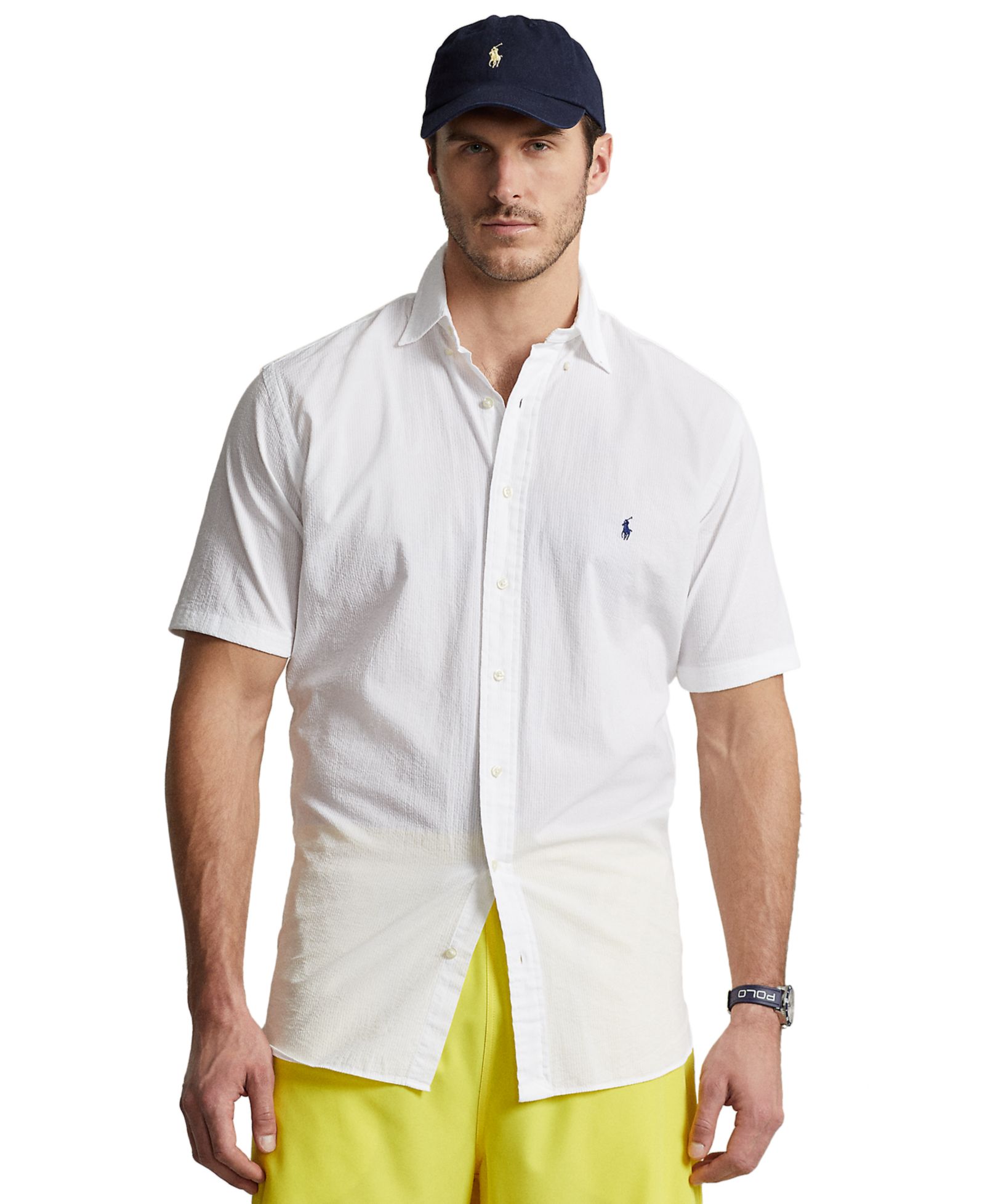 Polo Ralph Lauren Мужская рубашка Seersucker