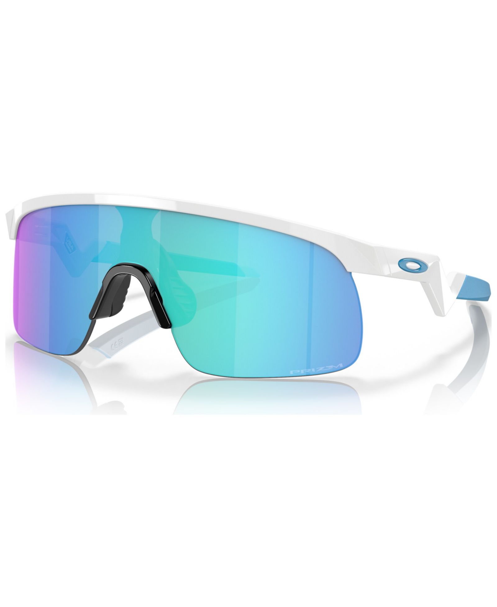 Oakley JR Kids Rectangle Sunglasses, 0OJ9010 (Ages 7-10)