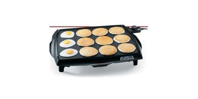 Presto National Industries Tilt n Drain Big Griddle