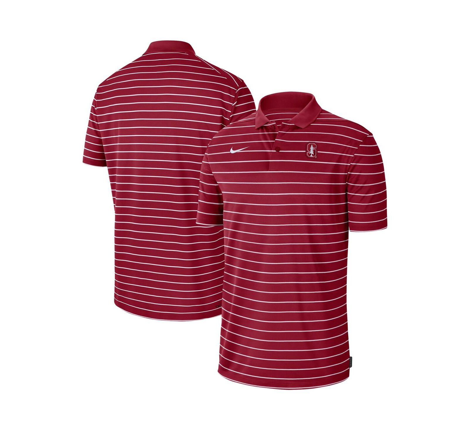 Men's Nike Cardinal Stanford Cardinal Icon Victory Coaches 2022 Early Season Performance Polo Shirt