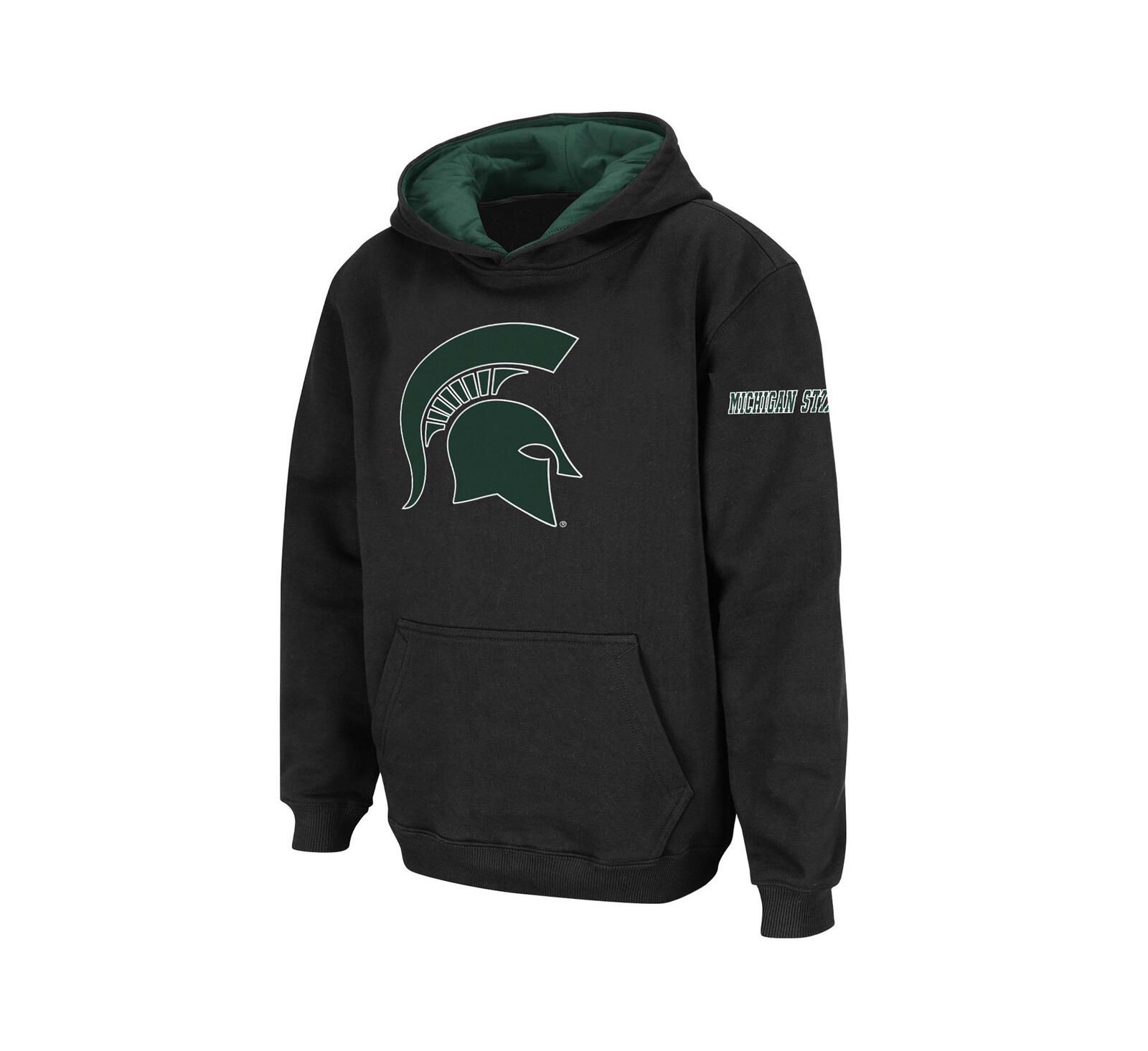 Худи Big Boys Stadium Athletic Michigan State Spartans с большим логотипом