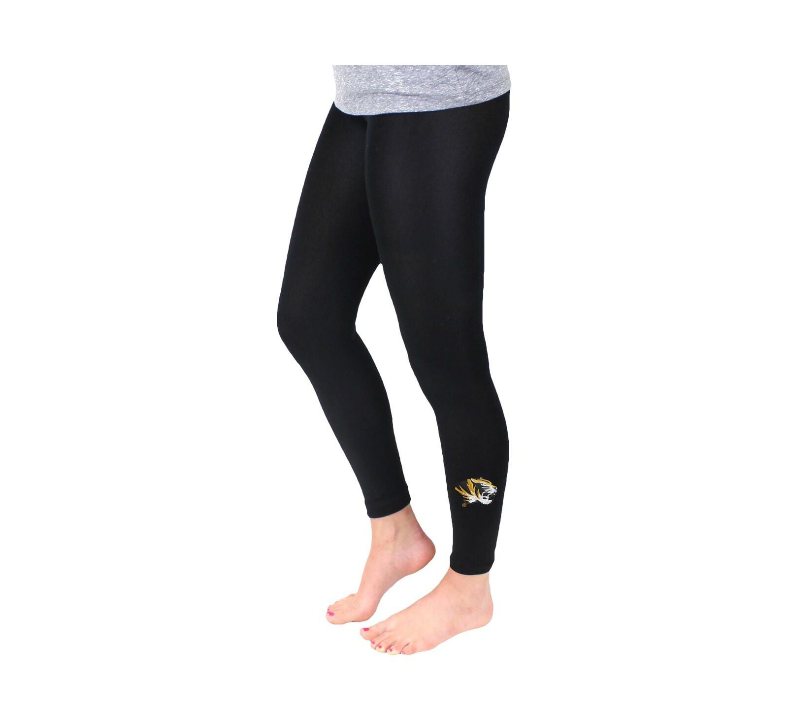 Женские флисовые леггинсы ZooZatz Black Missouri Tigers
