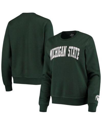 Женское свитшот Colosseum Green Michigan State Spartans Campanile Pullover