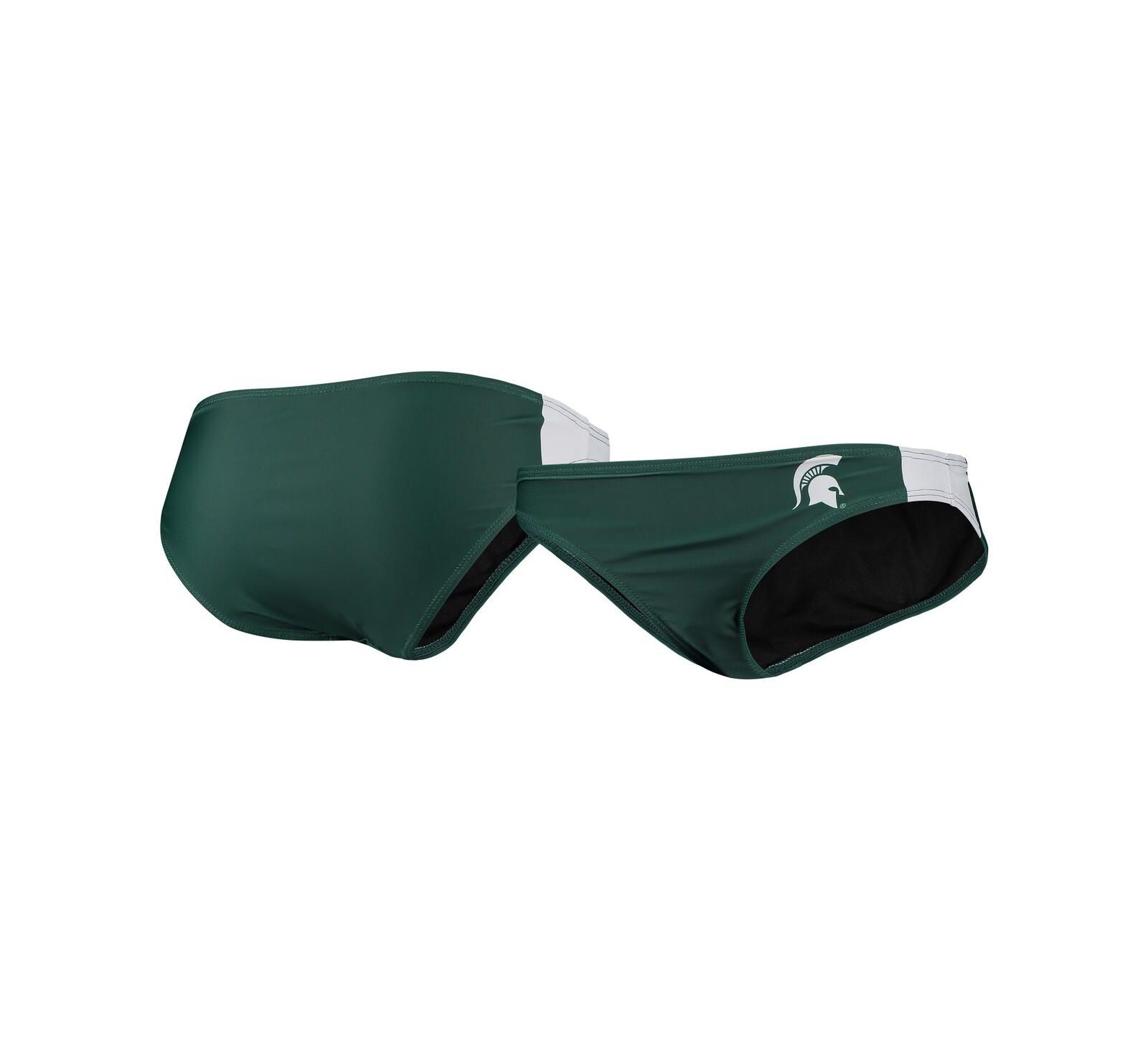 Женский бикини FOCO Michigan State Spartans Green