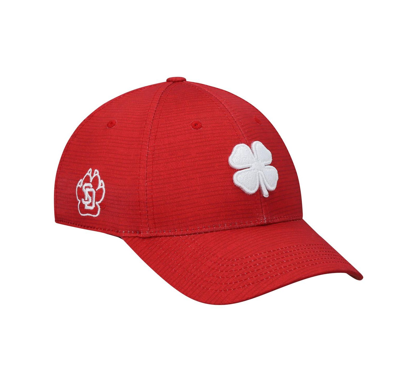 Мужская кепка Black Clover Red South Dakota Coyotes Crazy Luck Memory Fit Flex