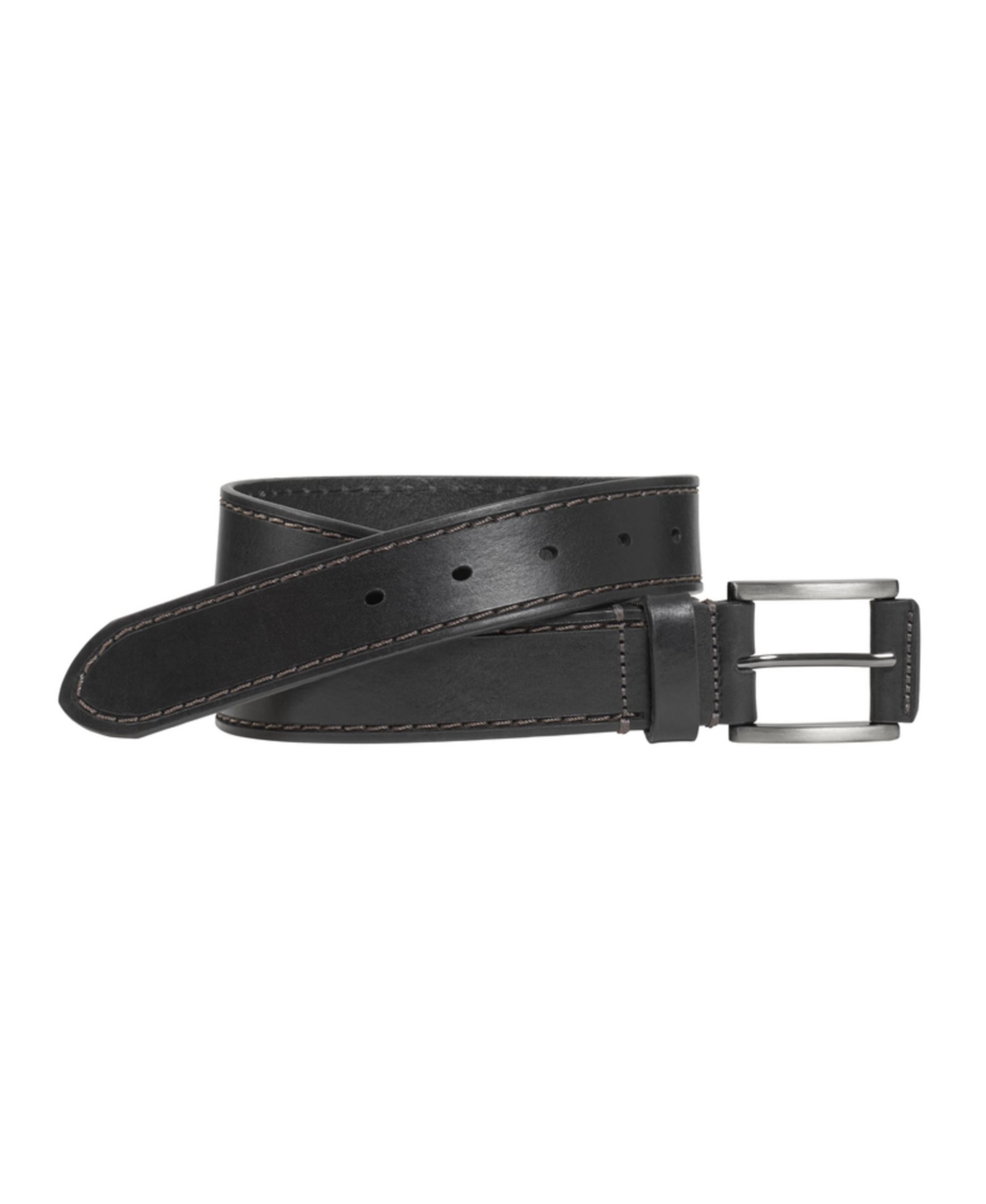 Johnston & Murphy Men's Laser Topstitched Belt