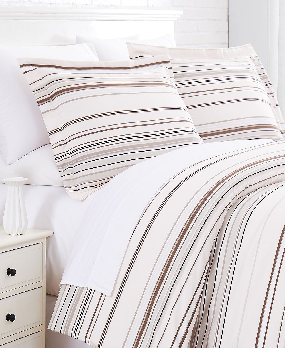 Southshore Fine Linens полосатый комплект из 3 предметов, King