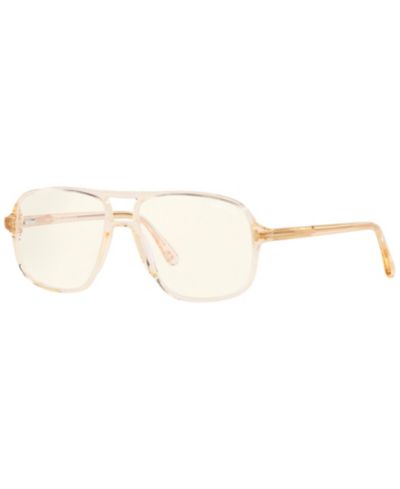 Очки Tom Ford Man Square Plastic FT5737-B