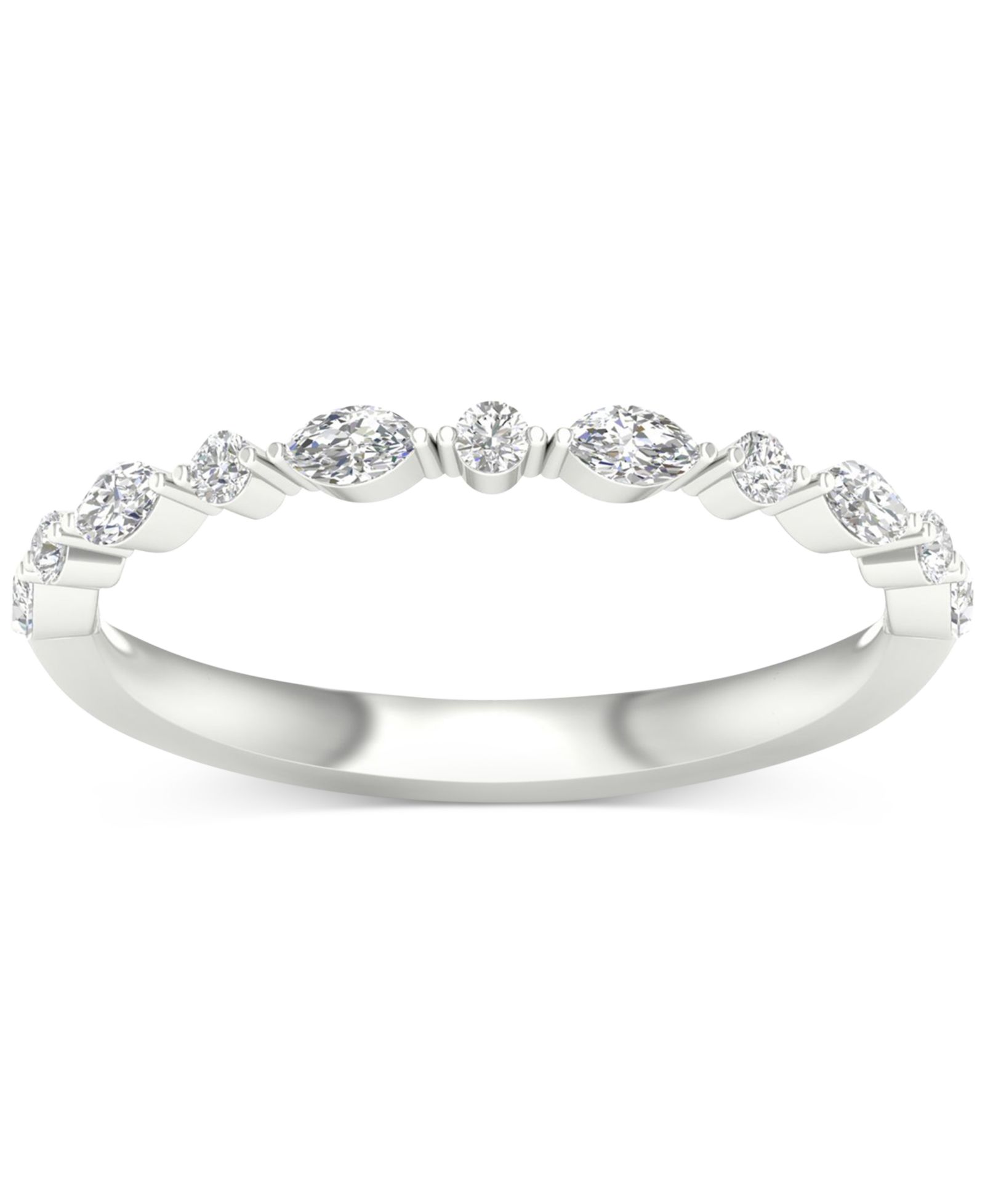 Diamond Anniversary Band (1/4 ct. t.w.) in 14k White Gold