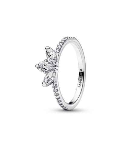 Кольцо Pandora Timeless Sparkling Herbarium Cluster с кубическим цирконием