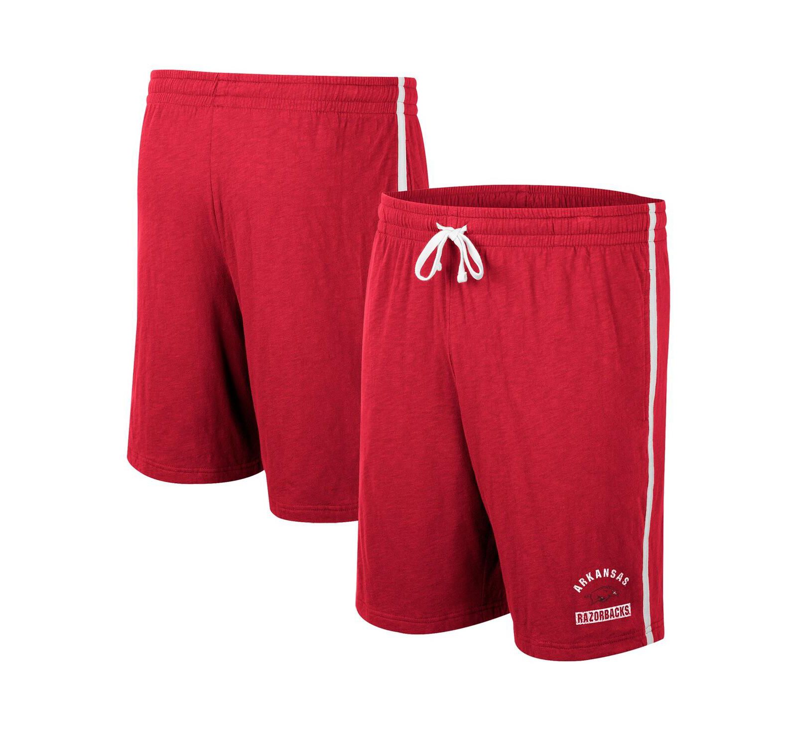 Colosseum Мужские шорты Cardinal Arkansas Razorbacks Thunder Slub