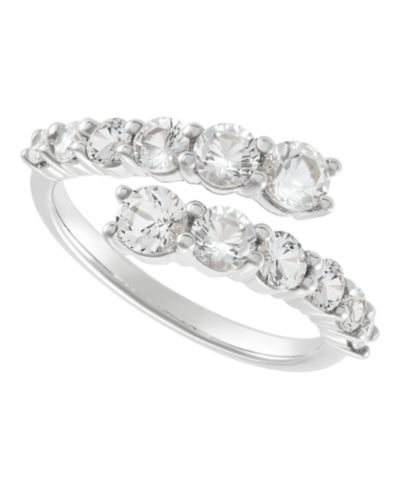 Кольцо Grown With Love Lab Grown Diamond Bypass in 14k White Gold (1-1/2 ct. t.w.)