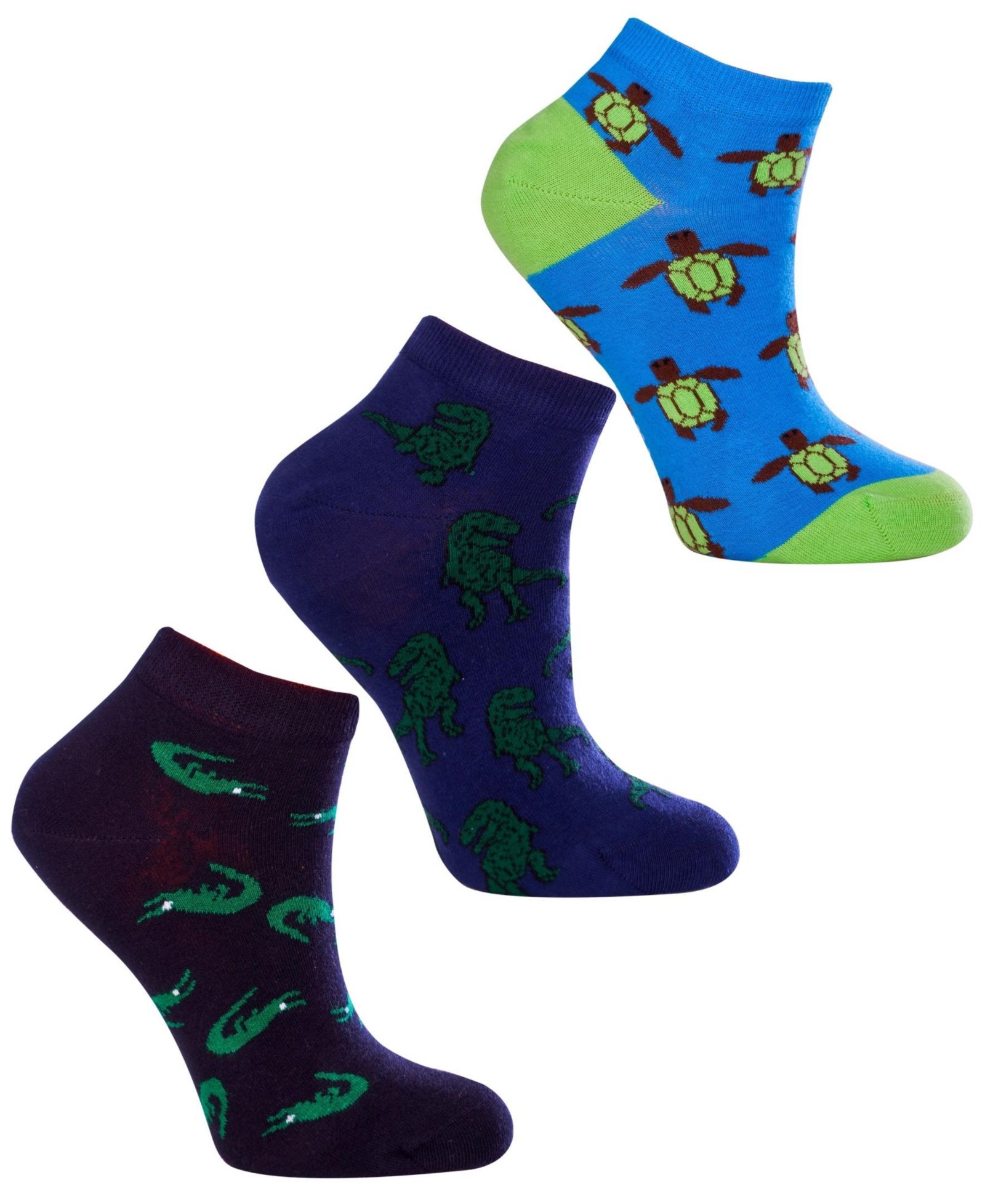 Love Sock Company Женские носки Ankle Bundle 1 W-Cotton с бесшовным мыском, упаковка 3 шт