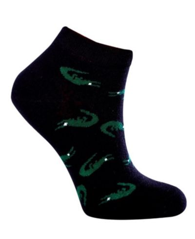 Love Sock Company женские носки с принтом Alligator W-Cotton Ankle Socks