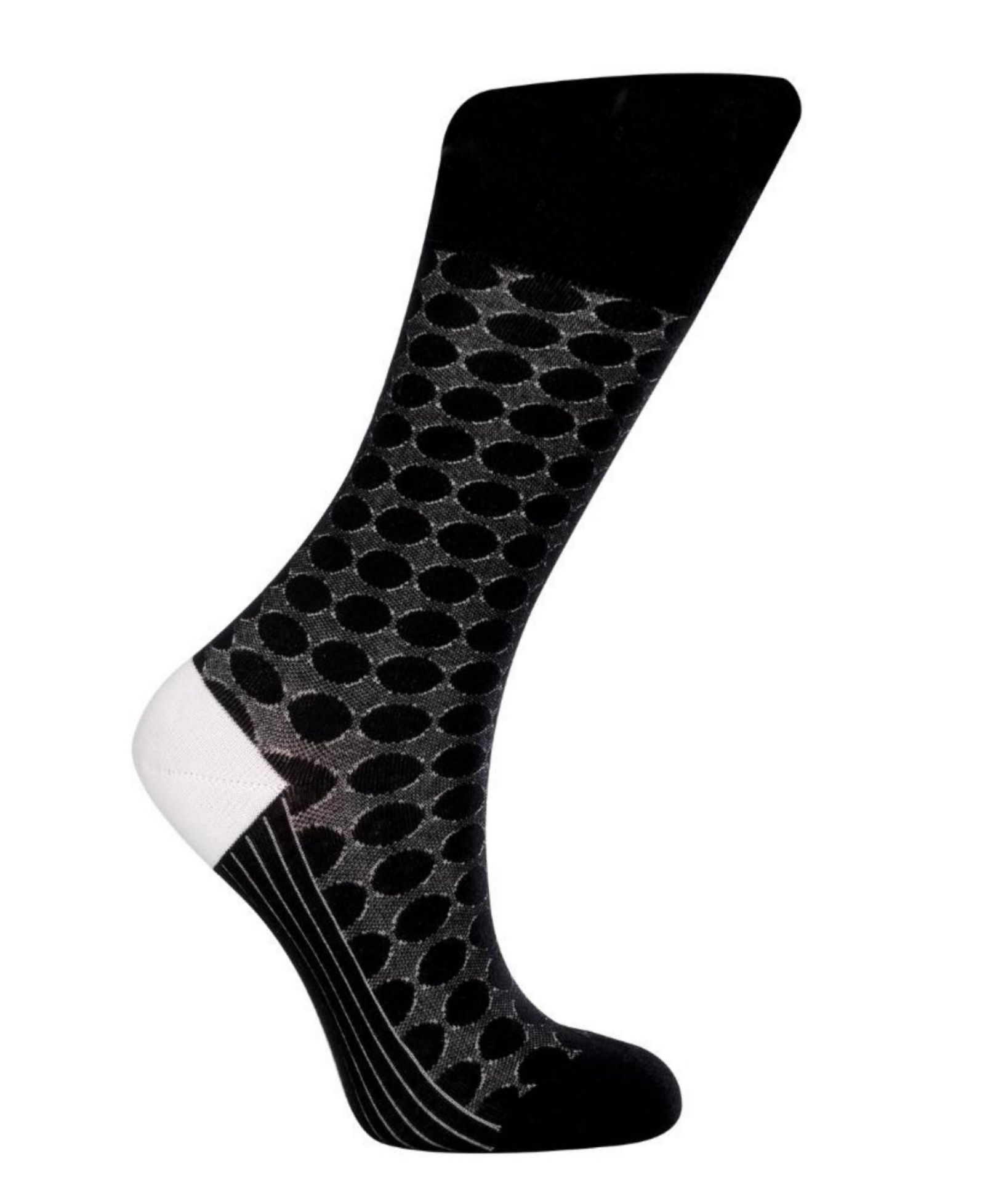 Love Sock Company Женские хлопковые носки Circles с бесшовным носком