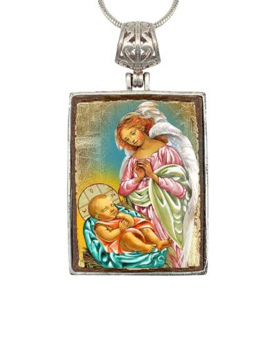ожерелье G.DeBrekht Blessing Angels с религиозной тематикой