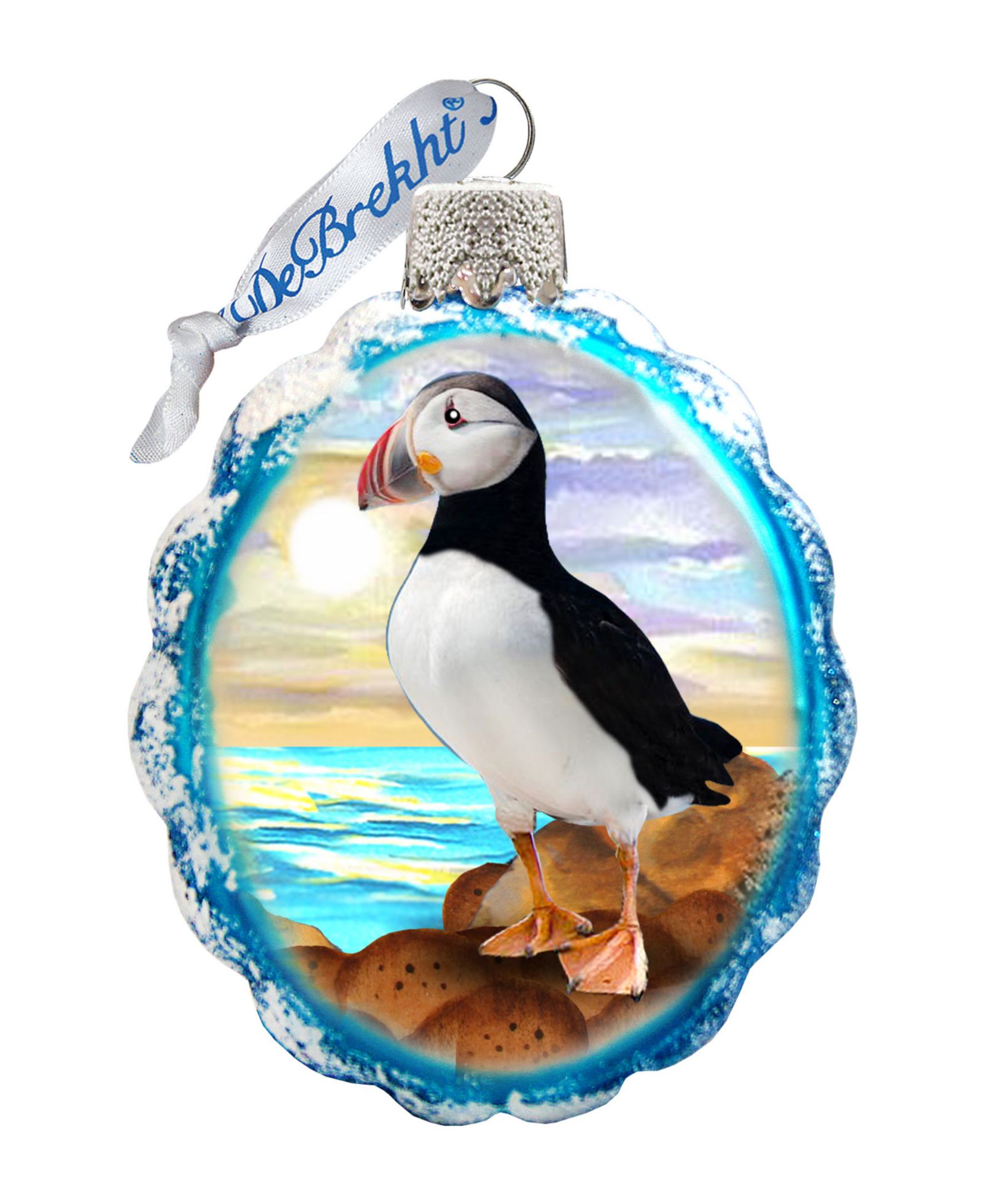 Designocracy елочное украшение Bird Mercury Holiday