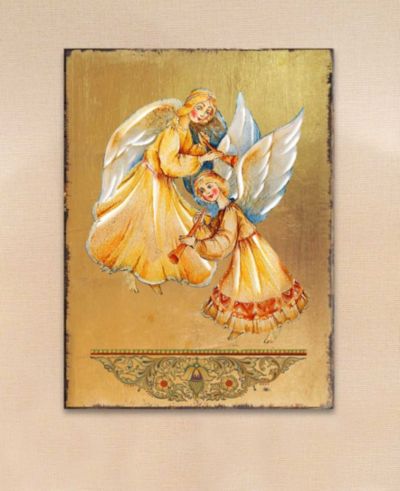 Религиозные иконы G.DeBrekht Angels Watching Over You Holiday Monastery Icons