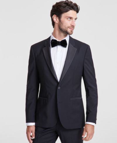 HUGO by Hugo Boss Мужской смокинг Super Flex Stretch из смеси шерсти