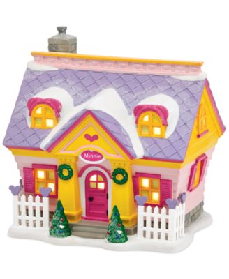 Department 56 Mickey's Christmas Village Minnie's House коллекционная фигурка