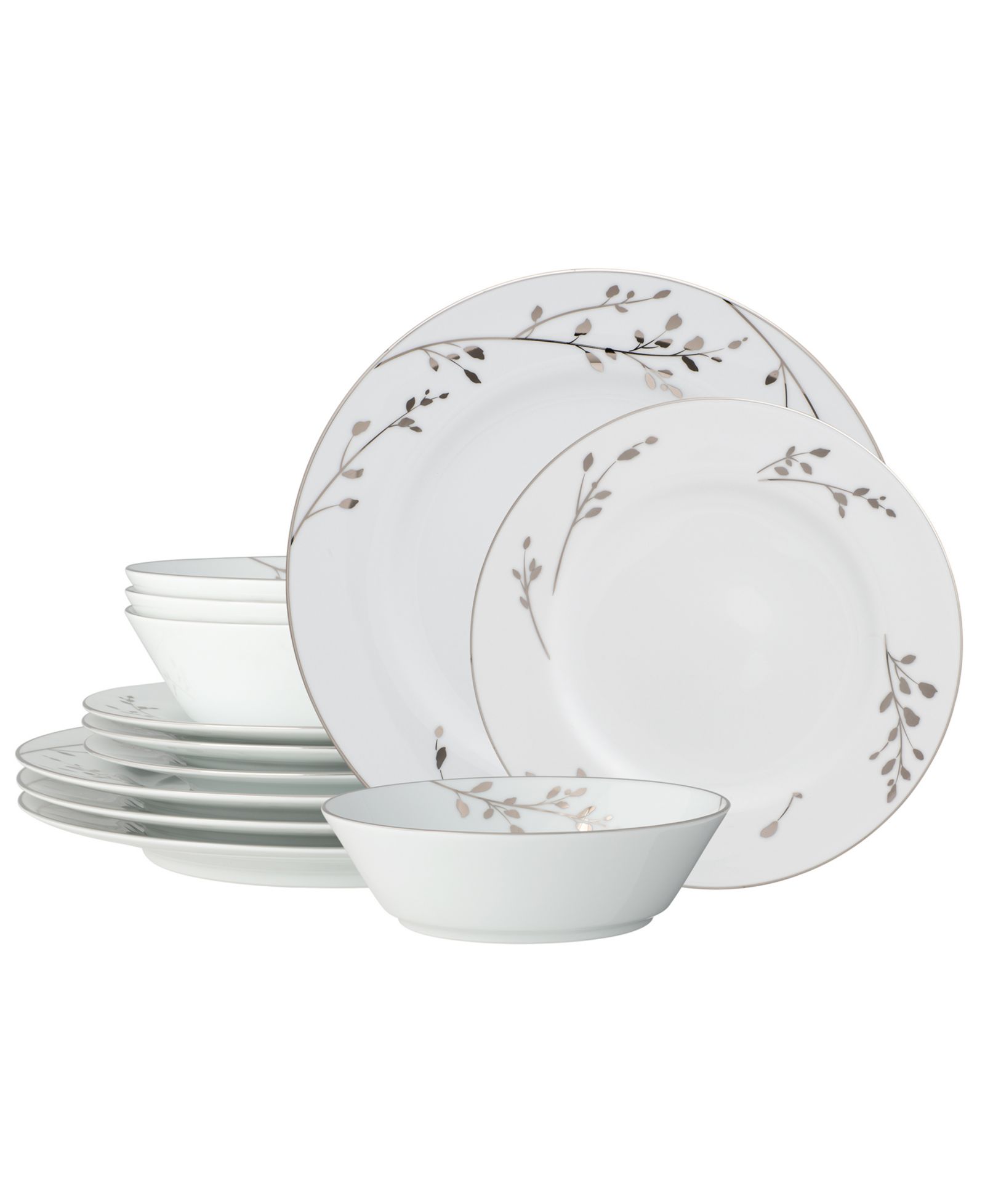 Noritake Birchwood набор столовой посуды из 12 предметов, на 4 персоны