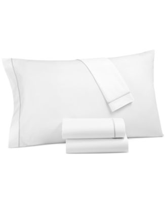 Hotel Collection Italian Percale Cotton 4-Pc. Sheet Set, King, Exclusively at Macy’s