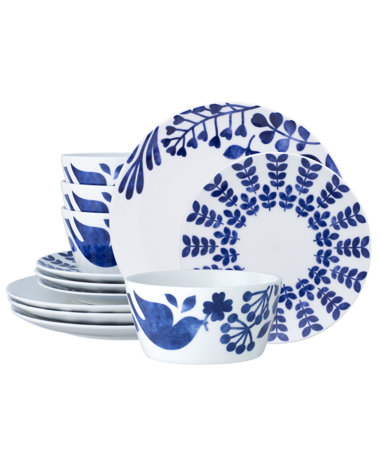 Noritake Sandefjord 12-Piece Dinnerware Set, Service For 4