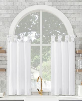 Парные занавески Archaeo Washed Cotton Twist Tab Cafe Curtain