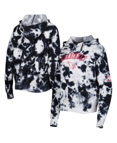 New Era Женский черный флисовый худи Arizona Cardinals Cloud Dye