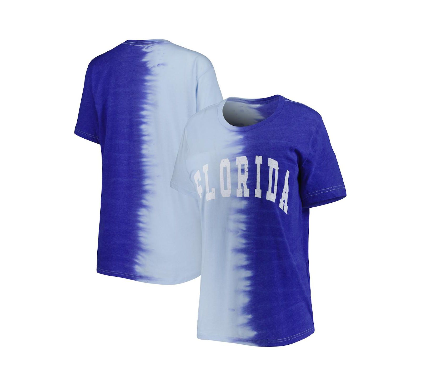 Женская футболка Gameday Couture Royal Florida Gators с эффектом окрашивания