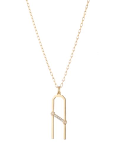 Подвеска BONHEUR JEWELRY Ariella Letter A