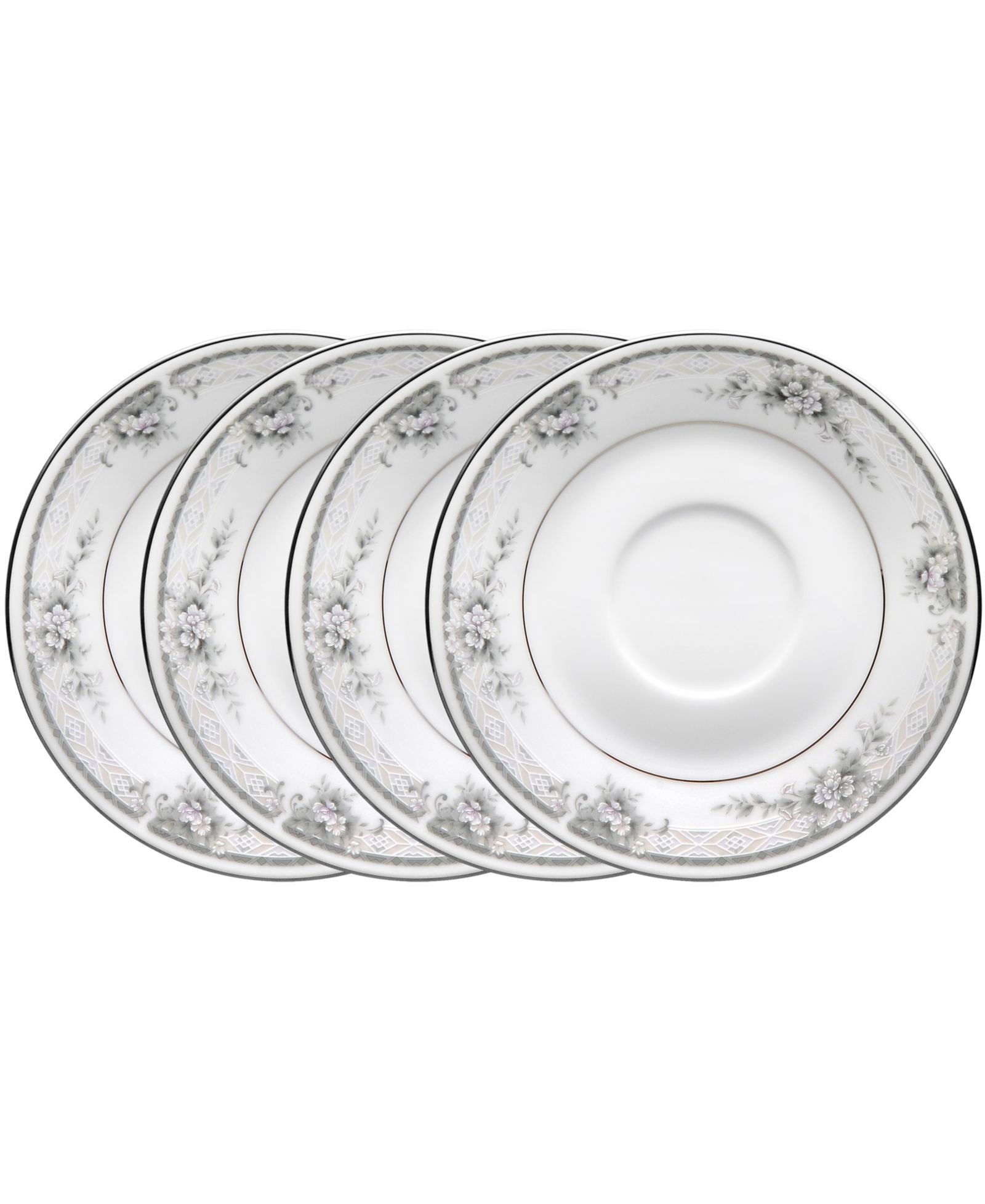 Noritake Набор из 4 блюдец Sweet Leilani, 6"