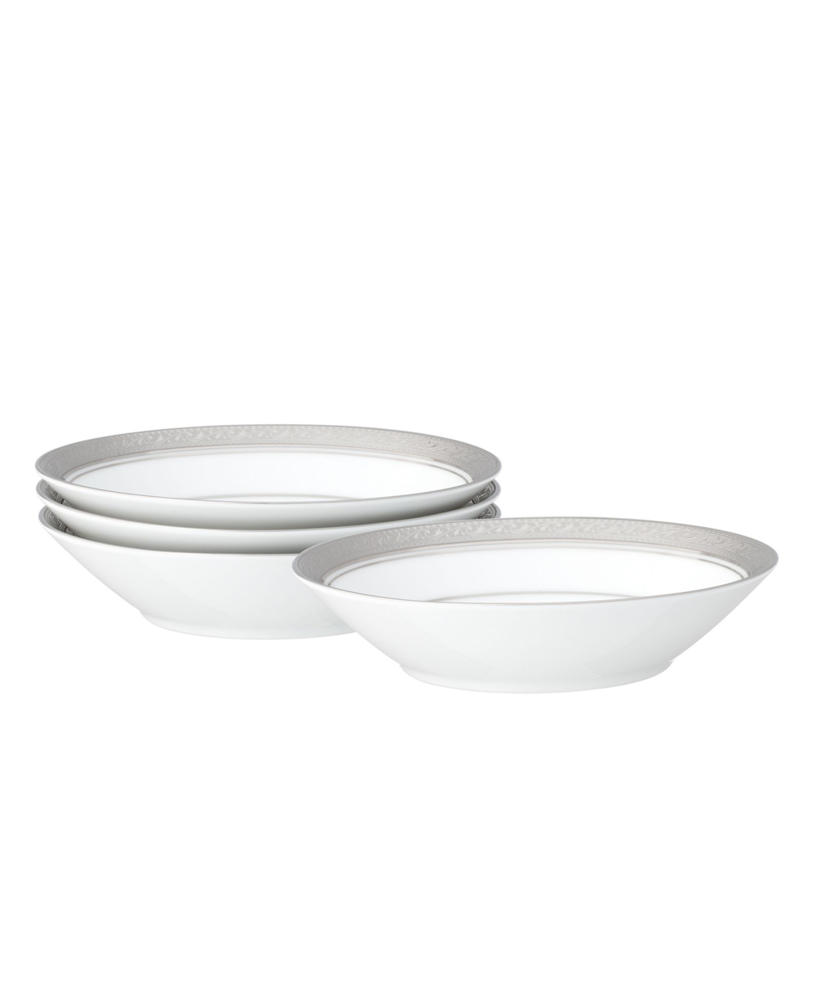 Noritake Набор из 4 фруктовых салатников Crestwood Platinum
