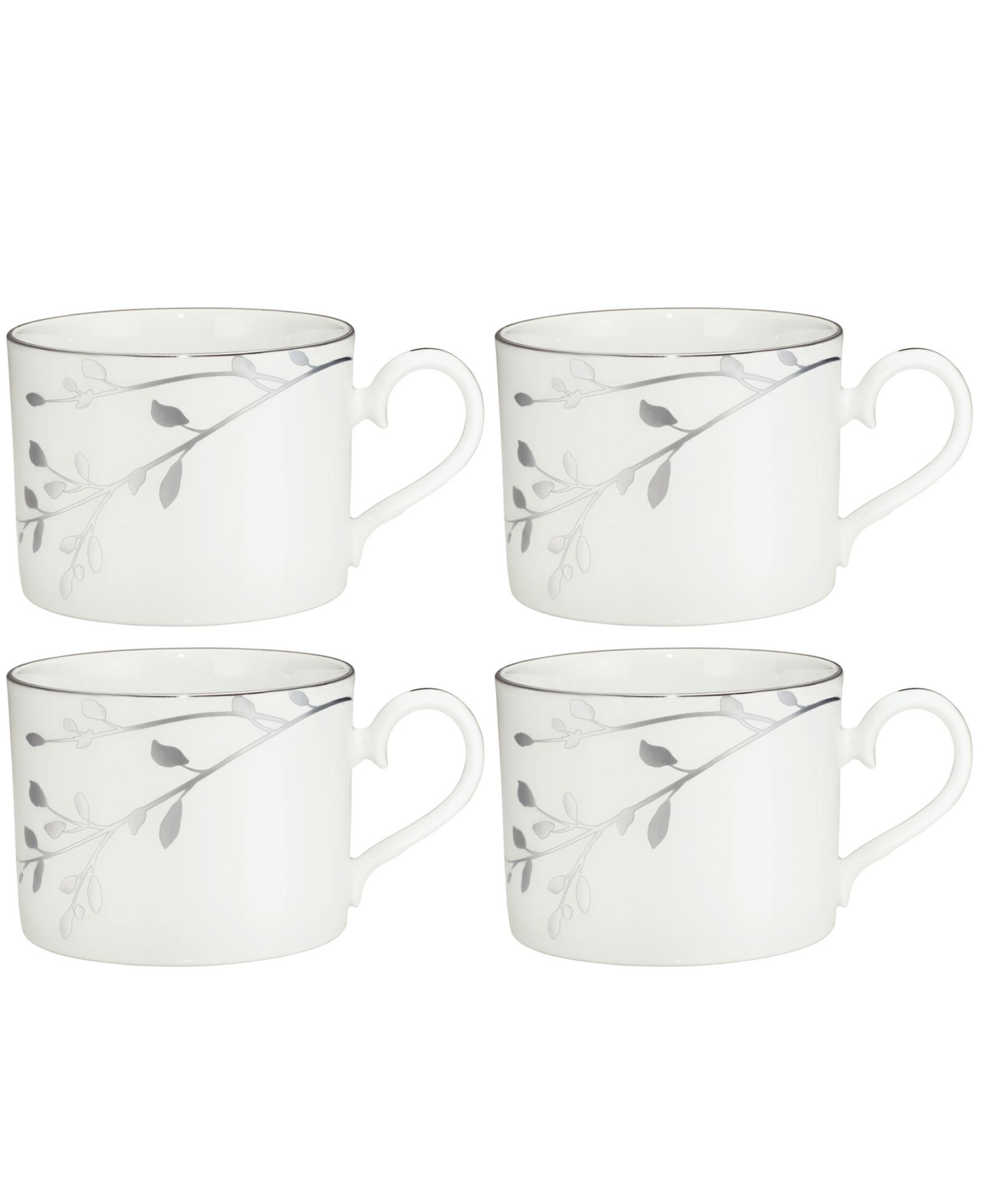 Noritake Birchwood Set of 4 Cups, 8 oz.