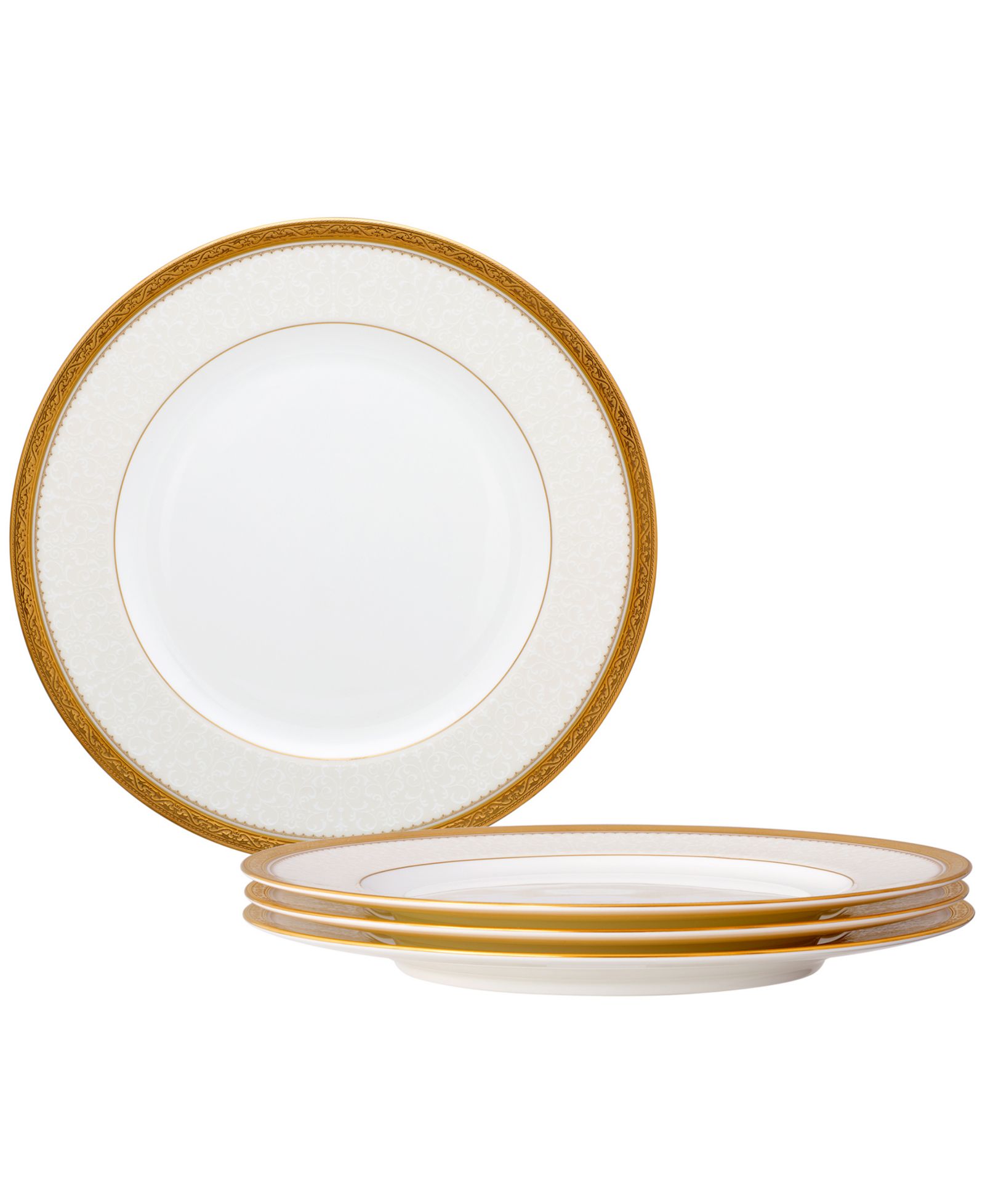Набор обеденных тарелок Noritake Odessa Gold