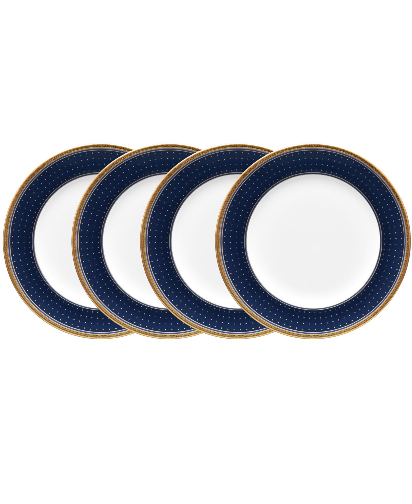 Десертные тарелки Noritake Blueshire, 4 шт