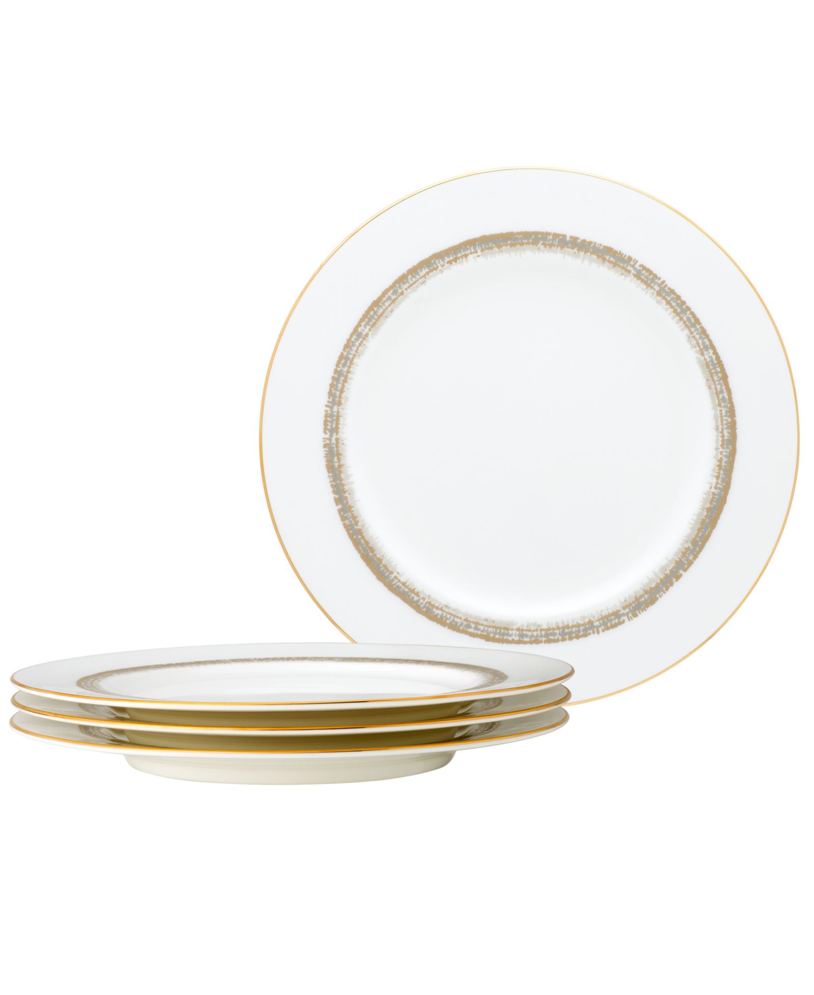 Набор из 4 салатных тарелок Noritake Haku, 8.50"