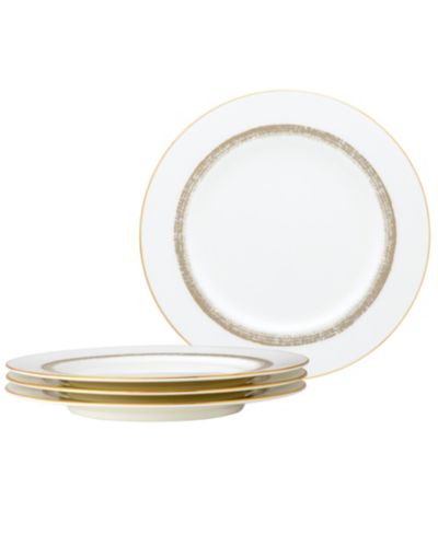 Набор из 4 салатных тарелок Noritake Haku, 8.50"