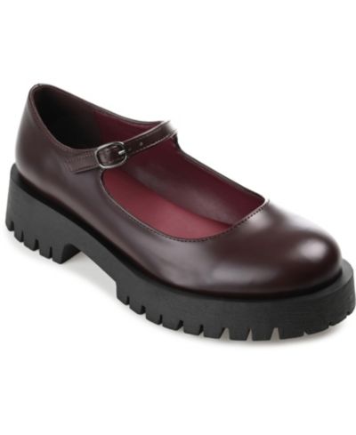 Женские туфли Journee Collection Kamie Mary Jane на массивной подошве