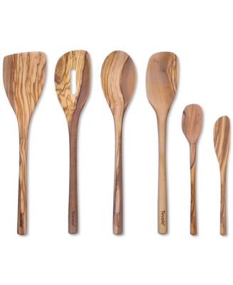 Tovolo 6-Pc. Olive Wood Kitchen Utensil Set