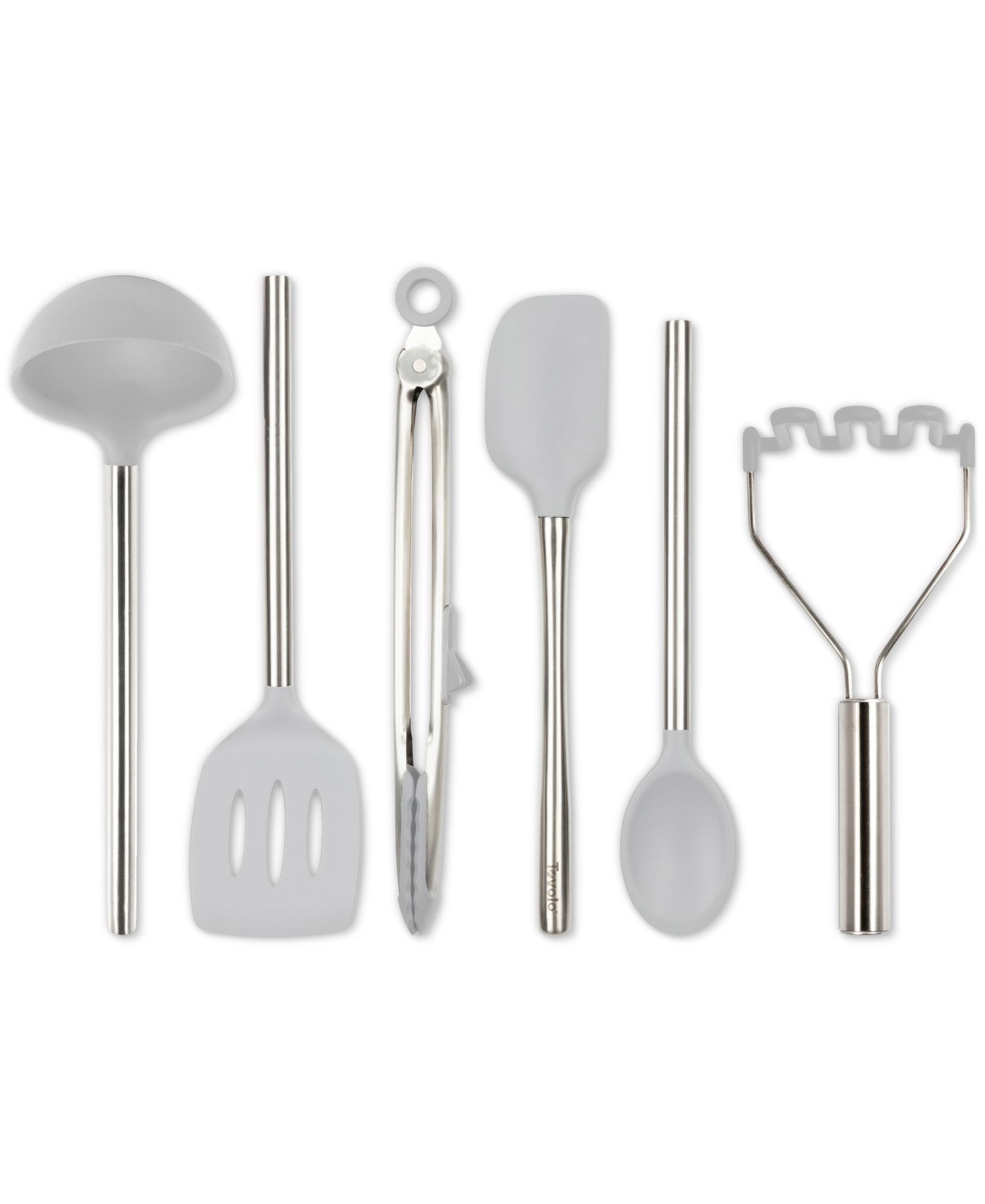 Tovolo 6-Pc. Silicone-Head Kitchen Utensil Set