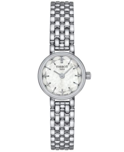 Женские швейцарские часы Tissot Lovely из нержавеющей стали 20mm