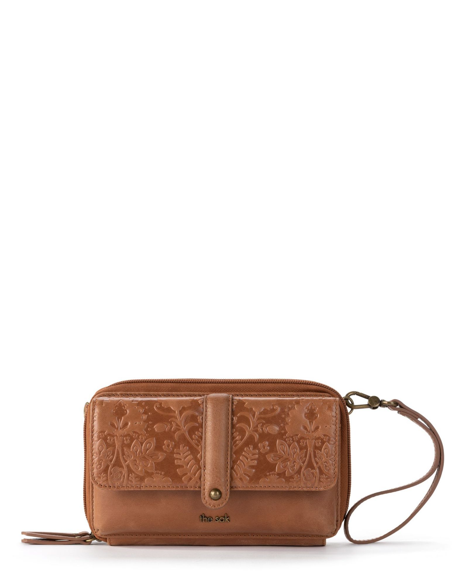 Кожаный конверт-кошелек crossbody Sequoia