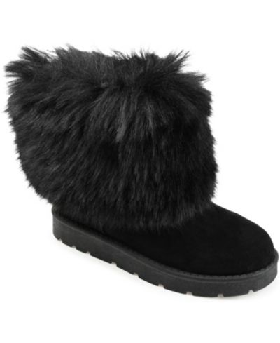 Journee Collection Women's Shanay Cold Weather Lug Sole Booties
