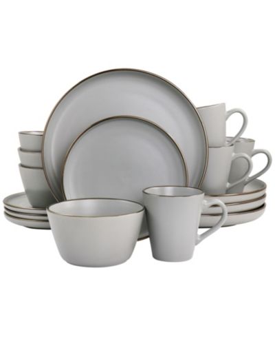 Elama Simon 16 Pc. Dinnerware Set, Service for 4