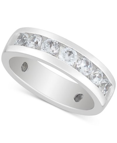 Кольцо Grown With Love с бриллиантами lab grown, 1-1/2 ct. t.w., 10k White Gold, Мужской