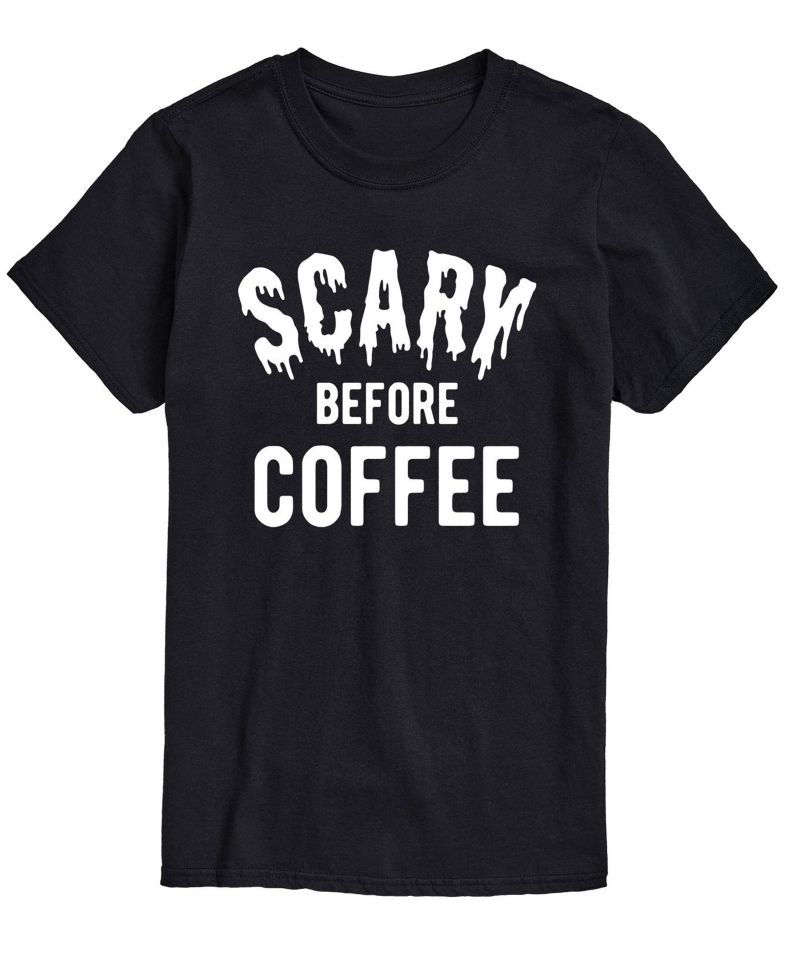 AIRWAVES Men's Scary Before Coffee Classic Fit T-shirt