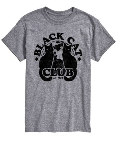 Футболка AIRWAVES Men's Black Cat Club Classic Fit